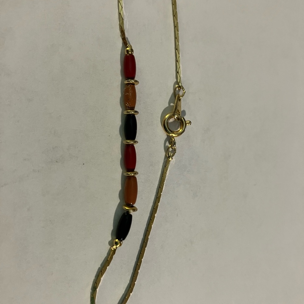 Simply Elegant Goldtone Beaded Bracelet